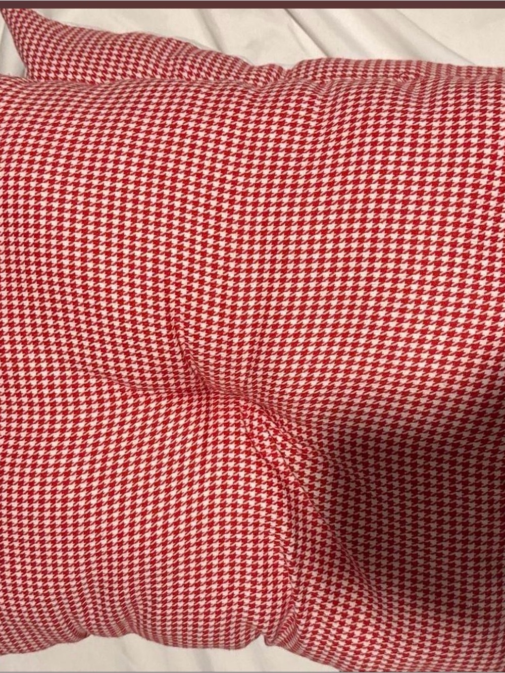 Red Decorative Throw Pillow Bedouin style (Arabic)